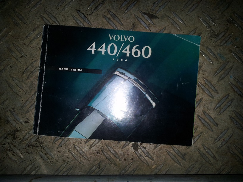 Instructie boekje Volvo 440-460