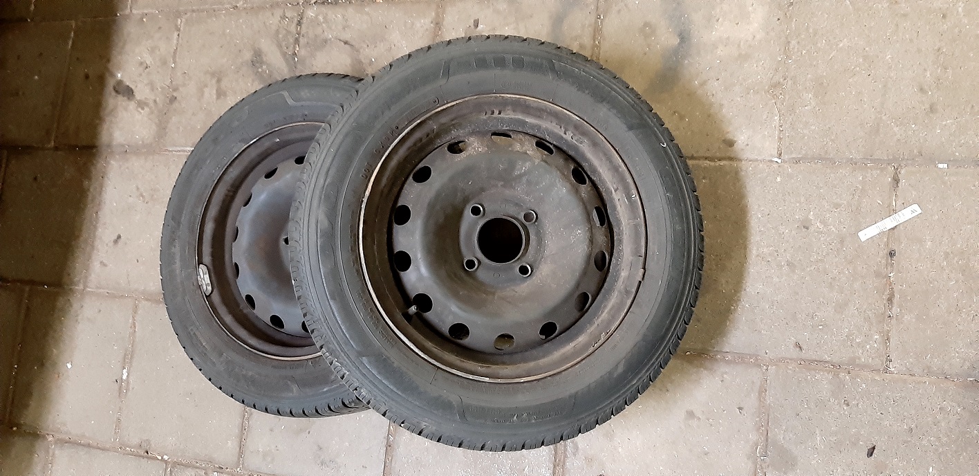 storting Snel neerhalen Set van 2 stalen velgen met goede banden, Citroen Saxo 2002 - autoparts guna