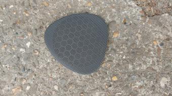 Boxen kap in de voordeur Saab 95 uit 2004