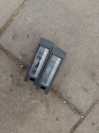 Set kenteken lampjes Opel Meriva 2004