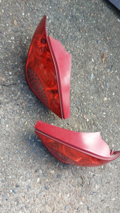 Set achterlichten Peugeot 207 uit 2008