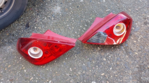 Set achterlichten Opel Corsa D type