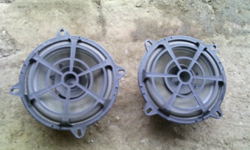 Set achterste boxen Renault Clio 2001