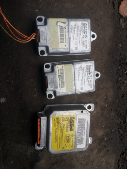 Set airbag modules Peugeot 206 uit 2001