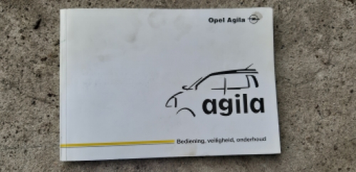 Instructie boekje Opel Agila 2002