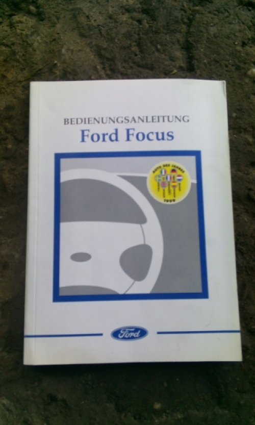 Duits instructie boekje Ford Focus 2001
