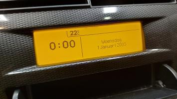 Display in dashbord C4 Coupe 2005