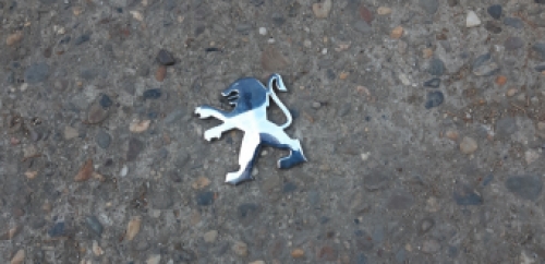 Embleem achterklep Peugeot 307 uit 2005