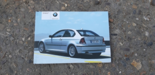 Duits instructie boekje BMW  E46 Compact