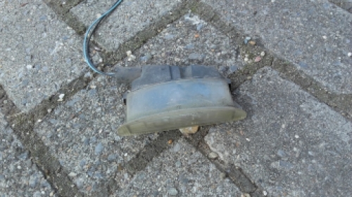 Kenteken lampje achterbumper Renault Clio 2001