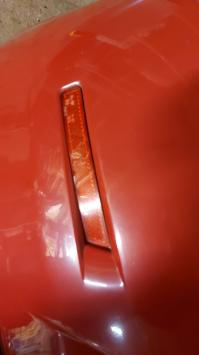 Linker reflector in achterbumper Alfa 147 uit 2006