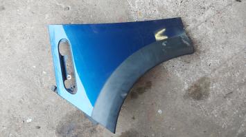 Linker blauw voorscherm Mini 2001
