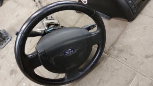 Leder stuur met airbag Ford Fiesta 2004