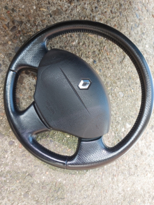 Leder stuur met airbag Scenic 2001