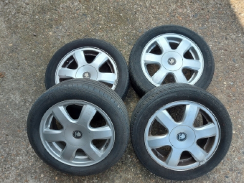 Set 15 inch LM Skoda velgen, 5 x 112