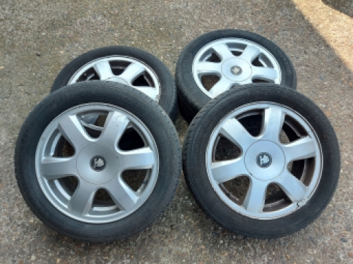 Set 15 inch LM Skoda velgen, 5 x 112