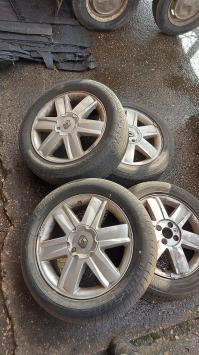 Set 16 inch LM Megane 2004 velgen, 4 x 100