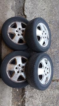 Set 15 inch LM Mercedes A Klasse, 5x112