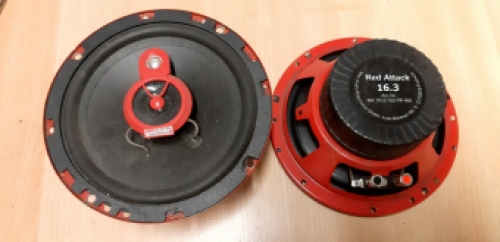 Set Mac Audio Red Attack boxen, 17 cm - kopie