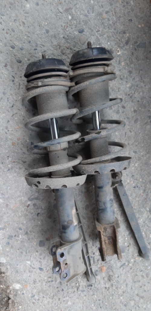 Set voorste schokbrekers compleet Opel Astra G