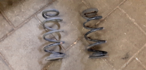 Set achterste spiraal veren Honda Jazz 2004